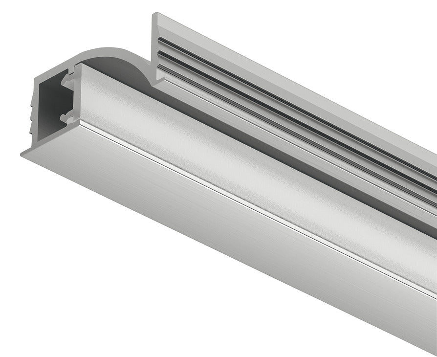 Profile for recess mounting, HÃ¤fele Loox5 Profile 1107, for LED strip lights