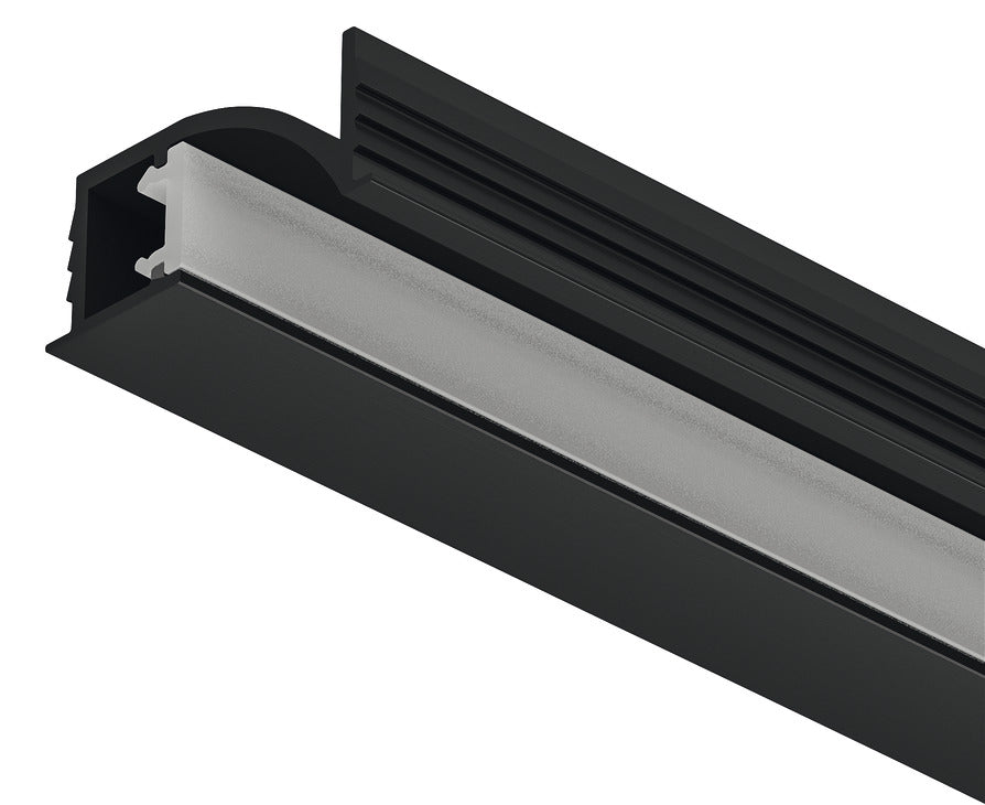 Profile for recess mounting, HÃ¤fele Loox5 Profile 1107, for LED strip lights