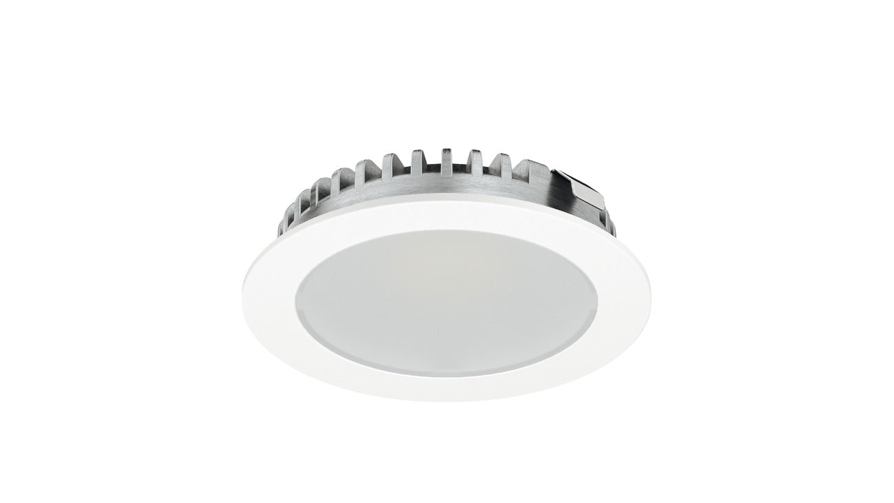 Recess Mounted Downlight, Round, HÃ¤fele Loox LED 2094, zinc alloy, 12 V