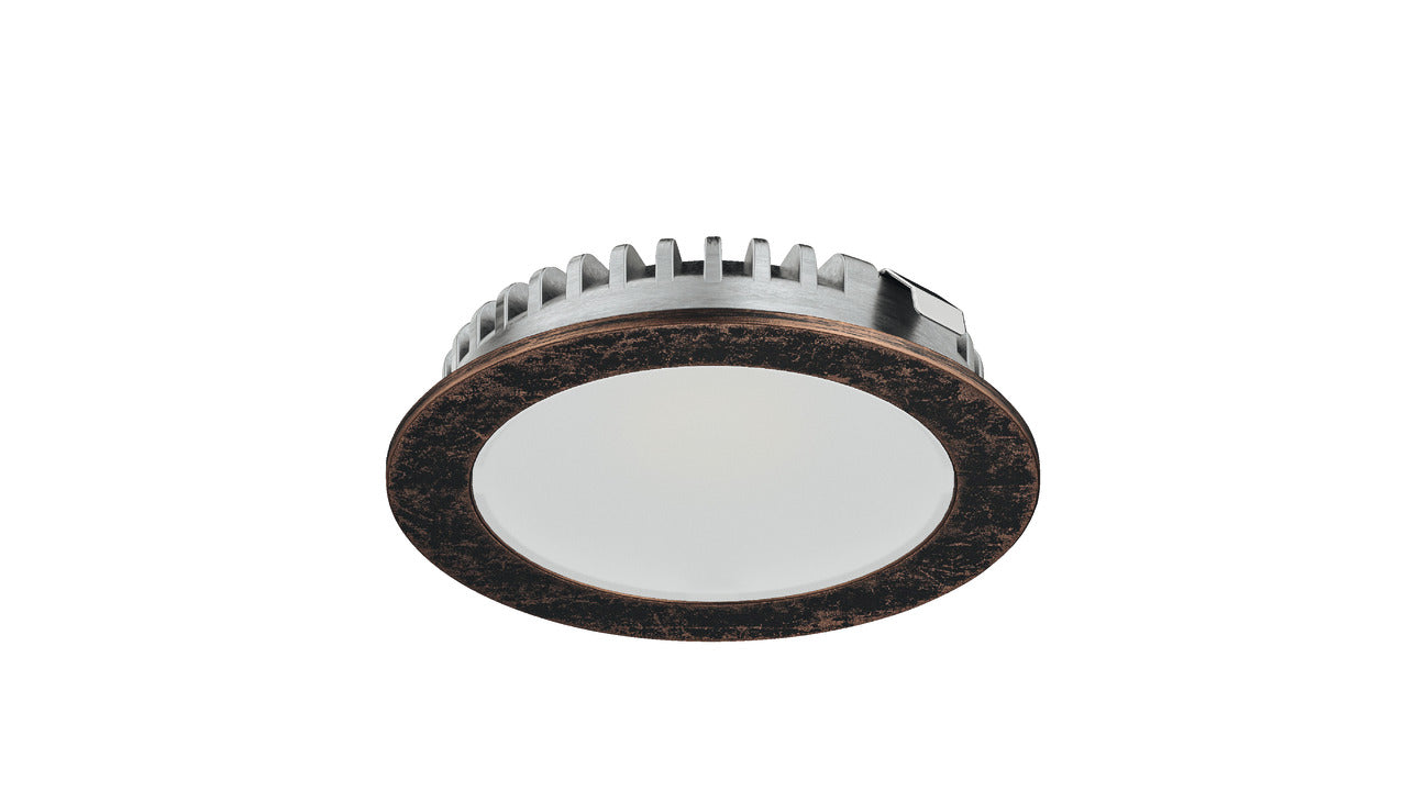Recess Mounted Downlight, Round, HÃ¤fele Loox LED 3094, zinc alloy, 24 V