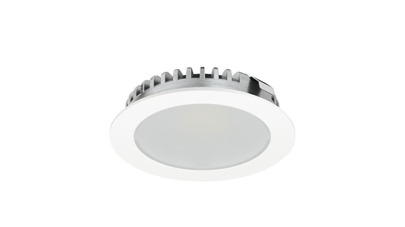 Recess Mounted Downlight, Round, HÃ¤fele Loox LED 3094, zinc alloy, 24 V