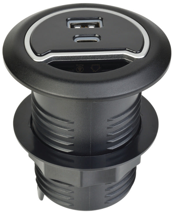 Power/Data Station, Grommet Mount