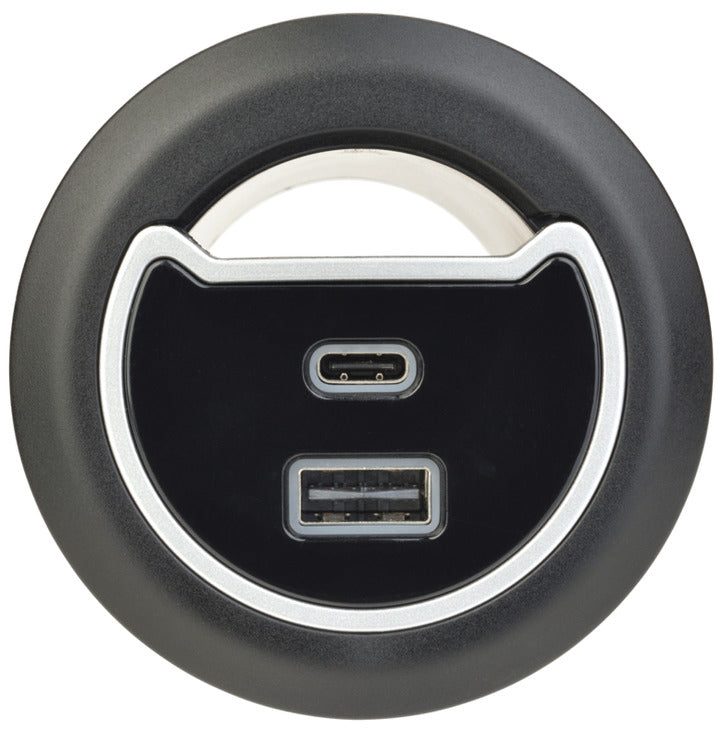 Power/Data Station, Grommet Mount