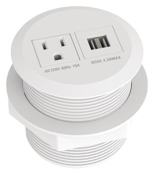 Docking Station 271, 1 Outlet, 2 Fast Charging USB