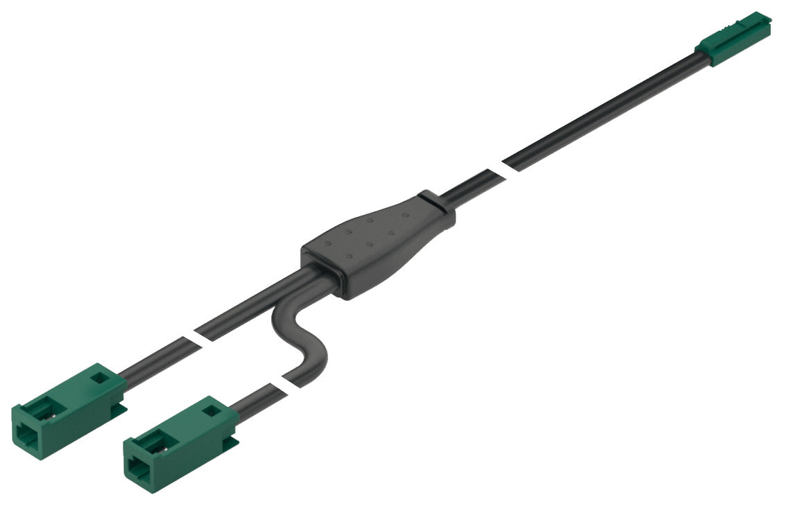 Extension Y Distributor, HÃ¤fele Loox5 2-way, monochrome