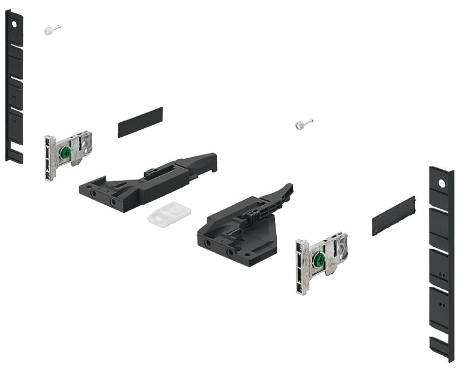 Front Panel Kits for Grass Vionaro, for Side Height: (7 1/4") 185 mm