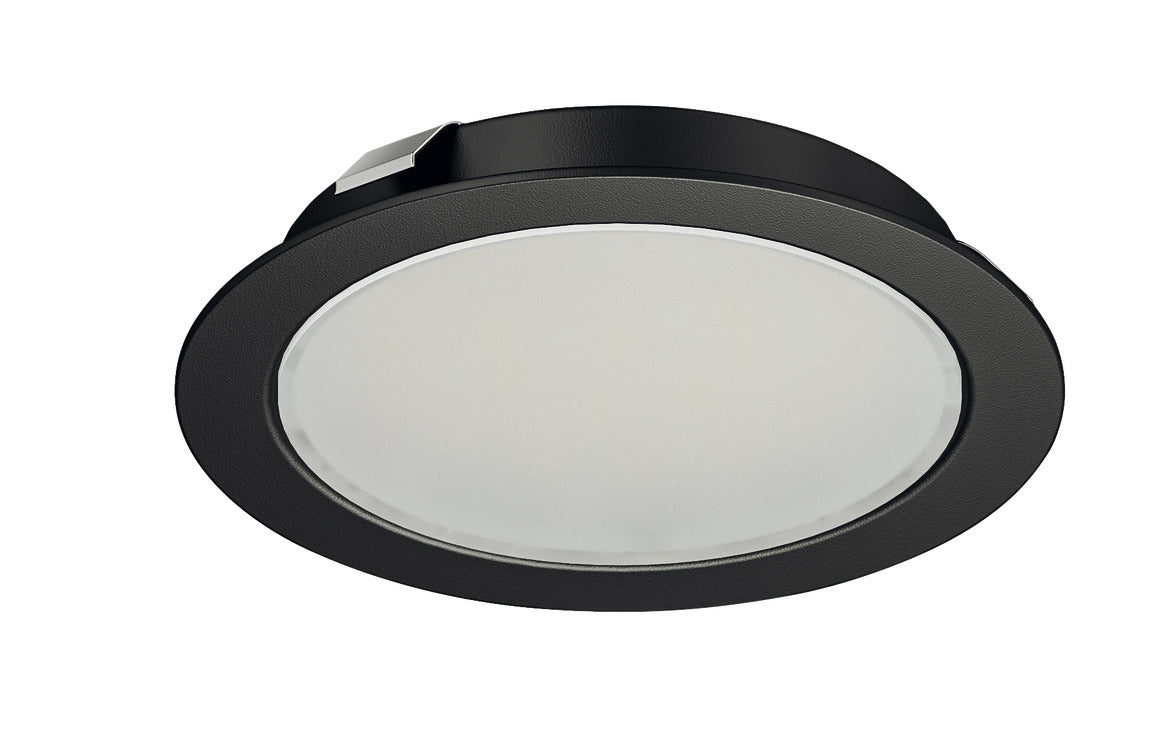 Recess/Surface Mounted Downlight, Monochrome, Loox LED 2047, 12 V