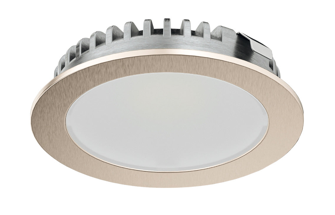 Recess Mounted Downlight, Round, HÃ¤fele Loox LED 2094, zinc alloy, 12 V