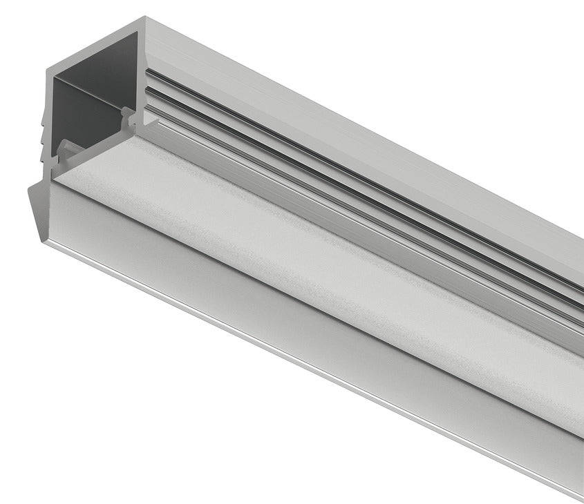 Profile for recess mounting, HÃ¤fele Loox5 Profile 1105, for LED strip lights