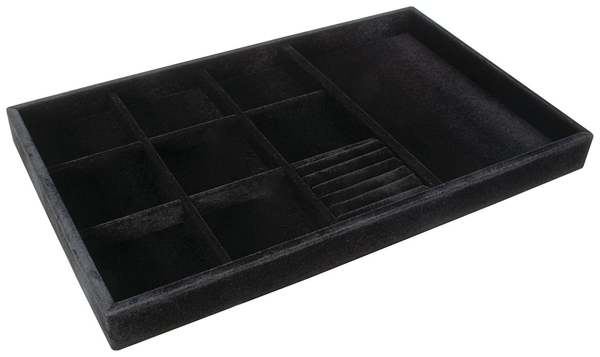 Jewelry Tray, 2" Depth Velvet