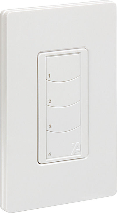 Wireless Wall Switch, HÃ¤fele Connect Mesh 4-Button Remote and Wall Plate Kit