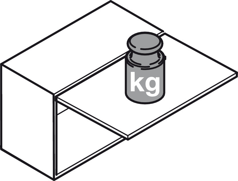 Lid stay/flap stay, Duo Standard, Individual Component
