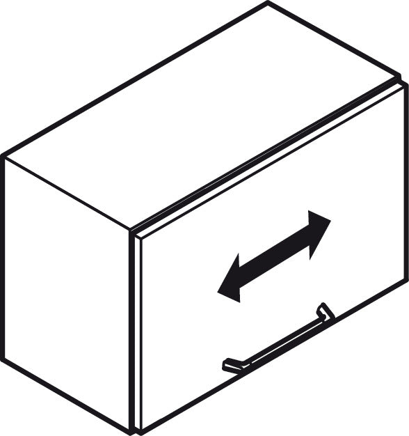 Lid stay/flap stay, Duo Standard, Individual Component