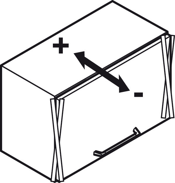 Lid stay/flap stay, Duo Forte, Individual Component